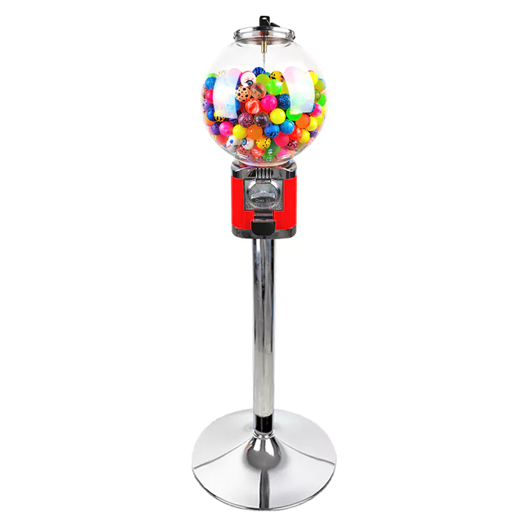Mesin Gashapon Menegak Bulat